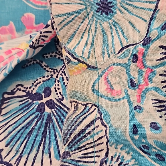 EUC Lily Pulitzer "The Beach pant" 2 pair - Picture 8 of 14